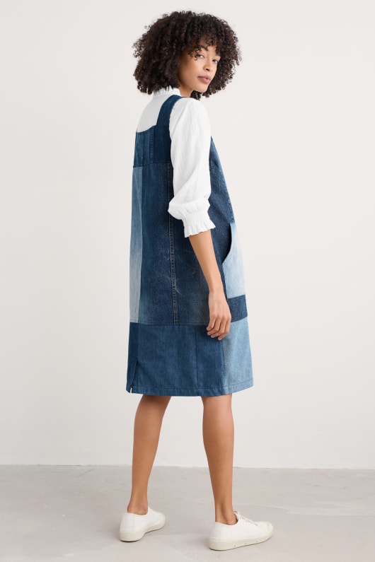 jenseits von retro-x meersalz calican trägerkleid