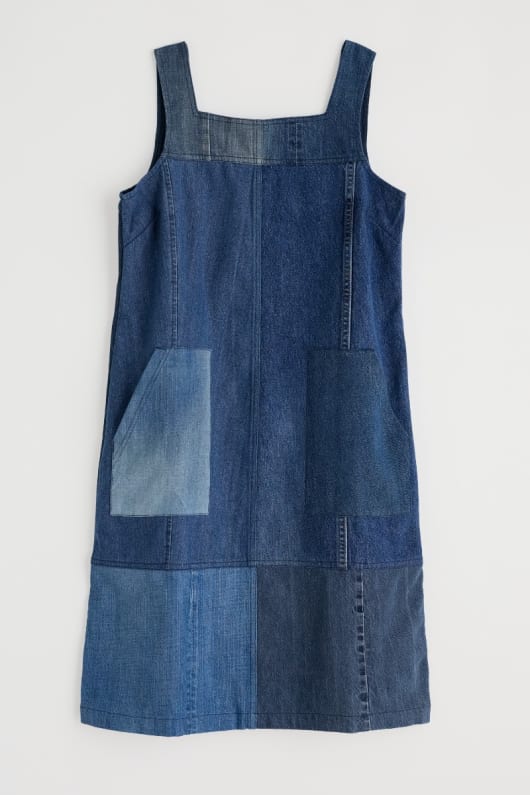 jenseits von retro-x meersalz calican trägerkleid