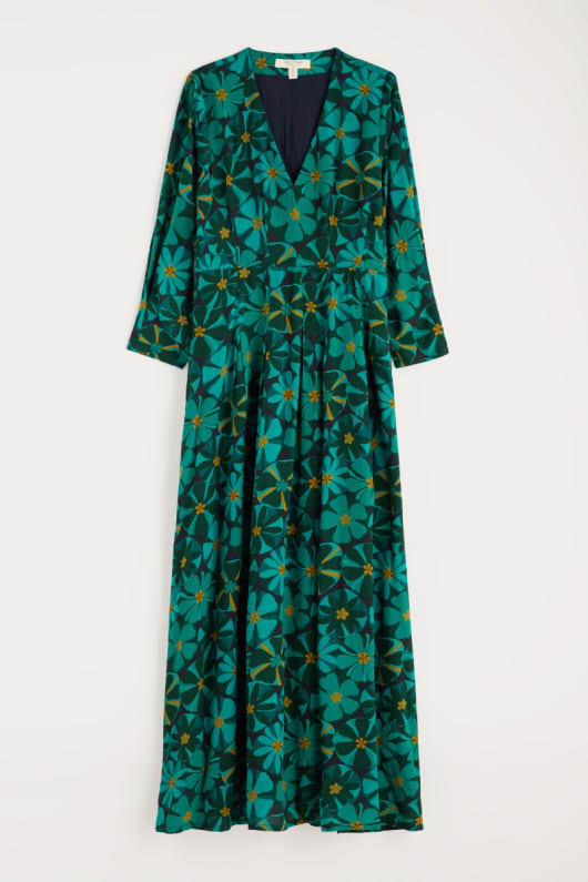 etta oben gedruckt-knöchel-kleid