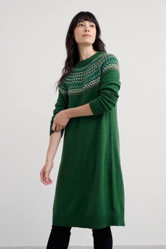 vogel-ring-fair-isle-strickkleid