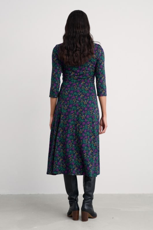 ordnen midi-länge jersey kleid