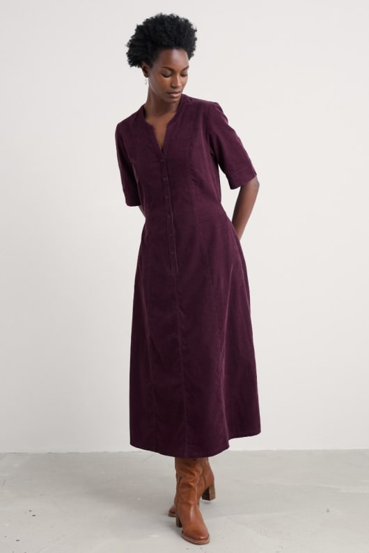 wightwick midi-kleid