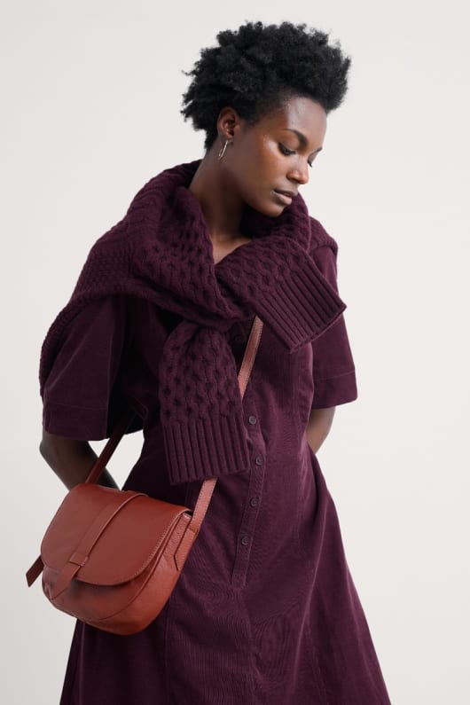 wightwick midi-kleid