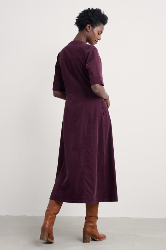 wightwick midi-kleid