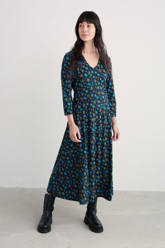 nancy 34 Ärmel jersey kleid