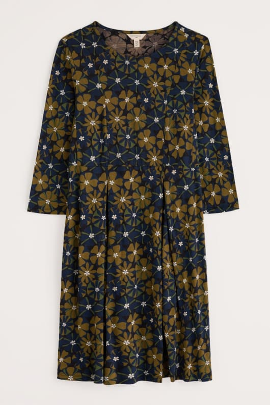hamamelis-jersey gedruckt kleid