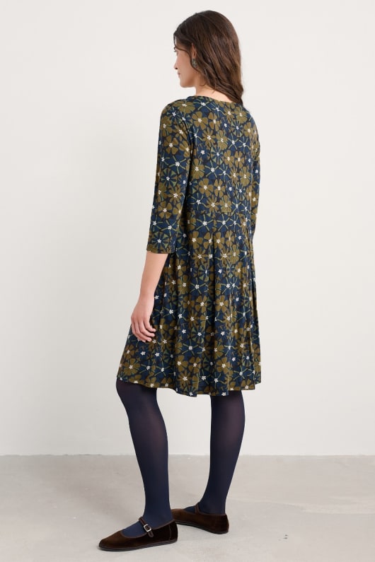hamamelis-jersey gedruckt kleid