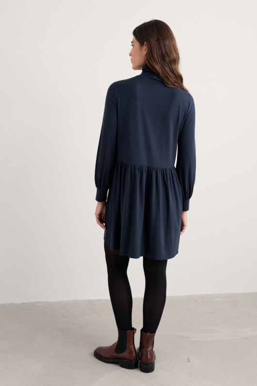 elinora roll neck dress