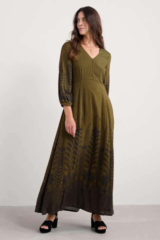 high-woods-gedruckt kleid
