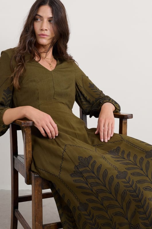 high-woods-gedruckt kleid