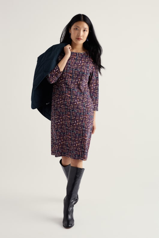 cornish oak shift kleid
