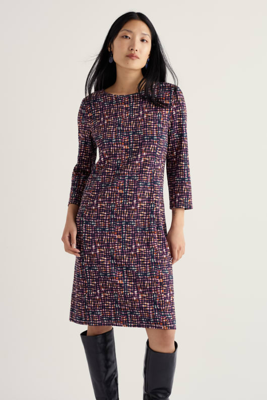 cornish oak shift kleid