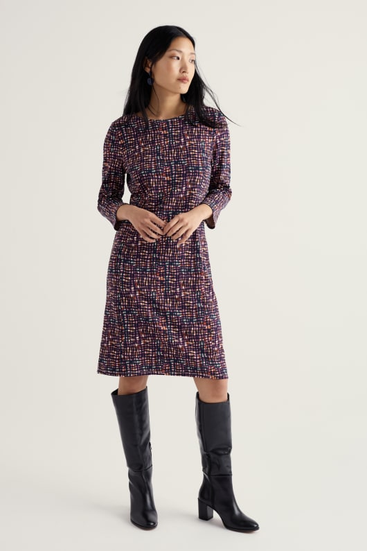 cornish oak shift kleid