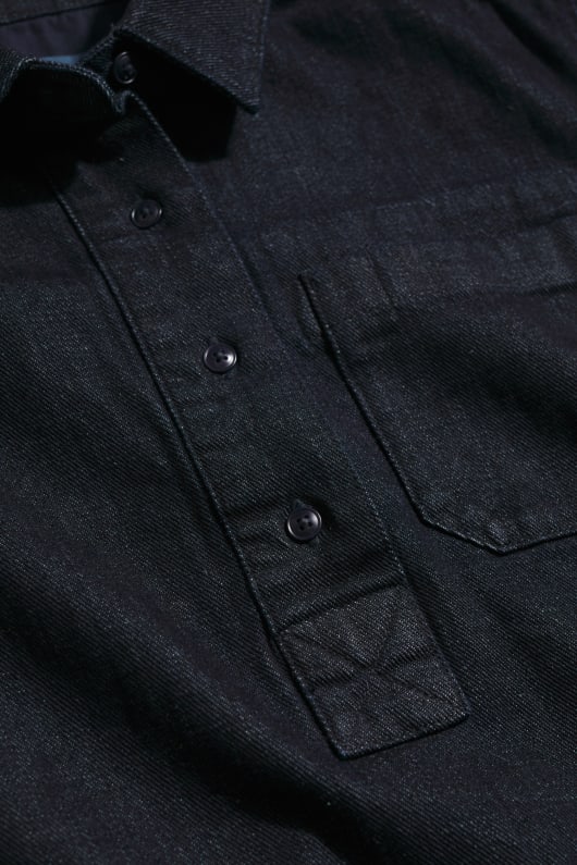 reiseführer denim shirt kleid