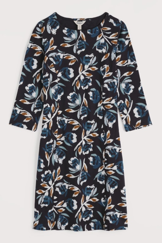 greenwood knie-länge jersey kleid