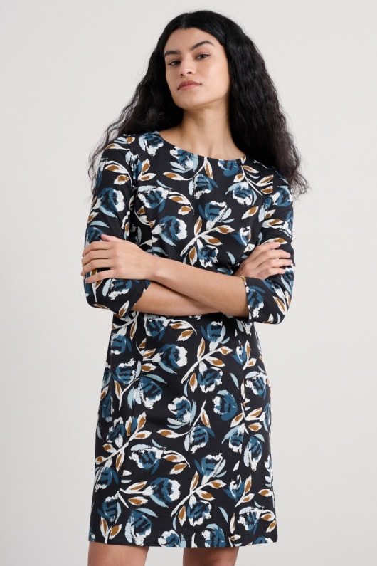 greenwood knie-länge jersey kleid