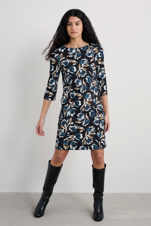 greenwood knie-länge jersey kleid