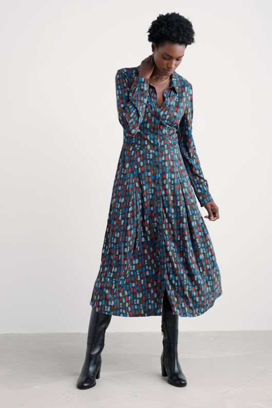 küste von jersey shirt kleid