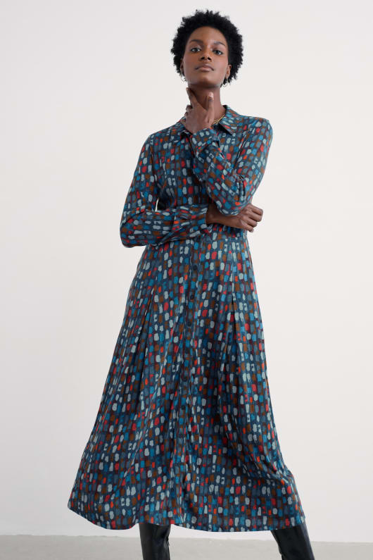küste von jersey shirt kleid