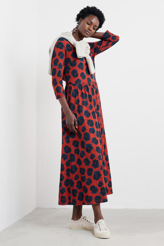 emily taillierten kleid
