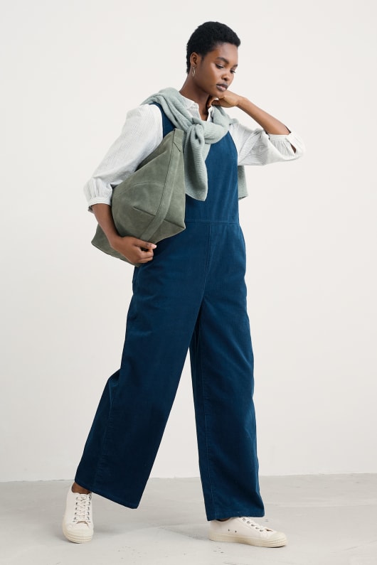 salz in der luft cord jumpsuit
