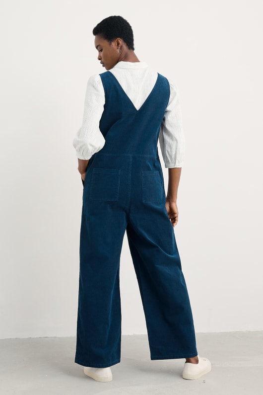salz in der luft cord jumpsuit