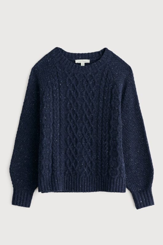 tressa kabel stricken jumper