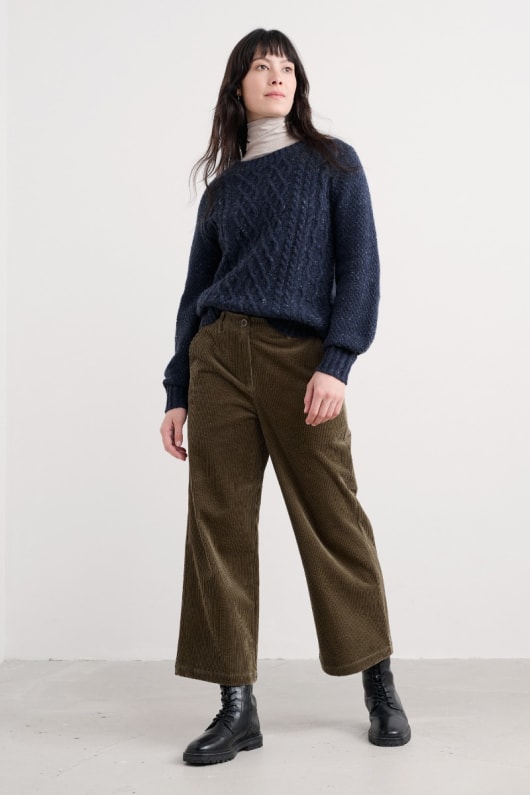tressa kabel stricken jumper