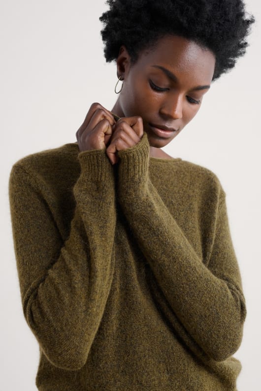 lily bell mohair blend jumper