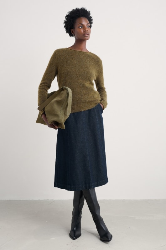 lily bell mohair blend jumper