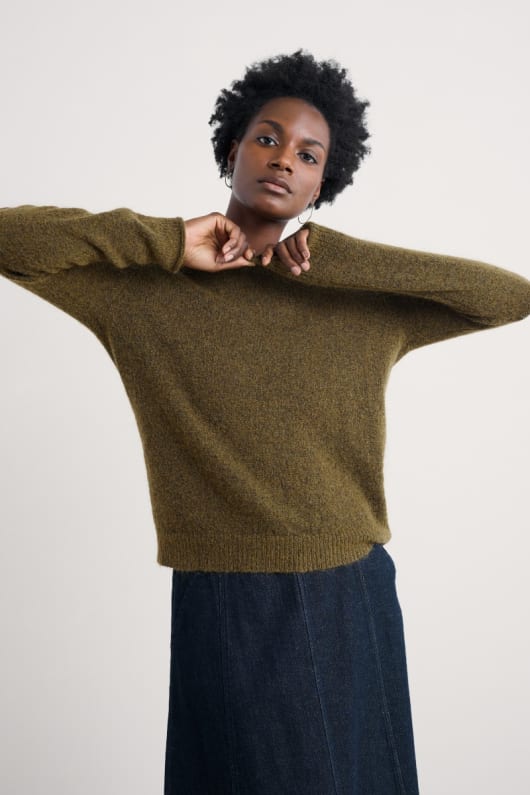 lily bell mohair blend jumper