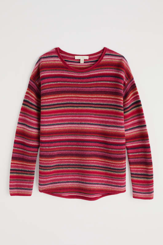 fruchtig gestreift pullover