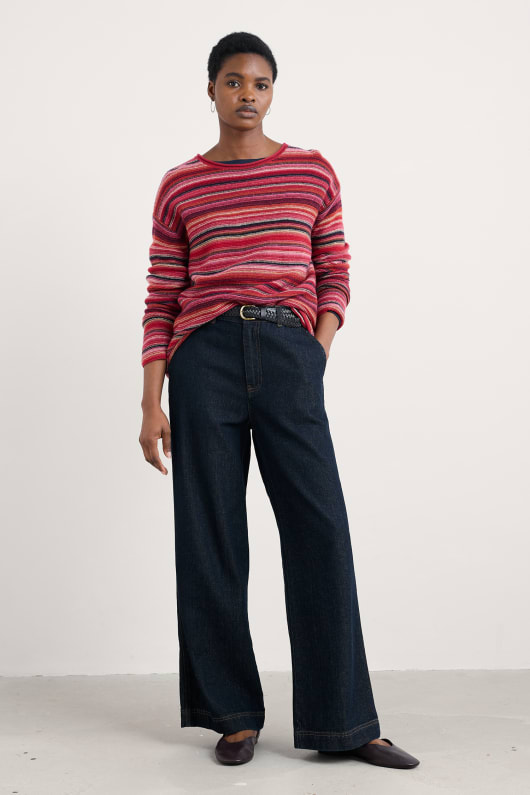 fruchtig gestreift pullover