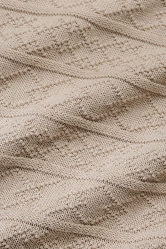 penkestle gestrickte jumper enthält recycelte baumwolle