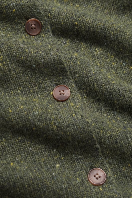 dawson pick-strickjacke gemacht mit merino