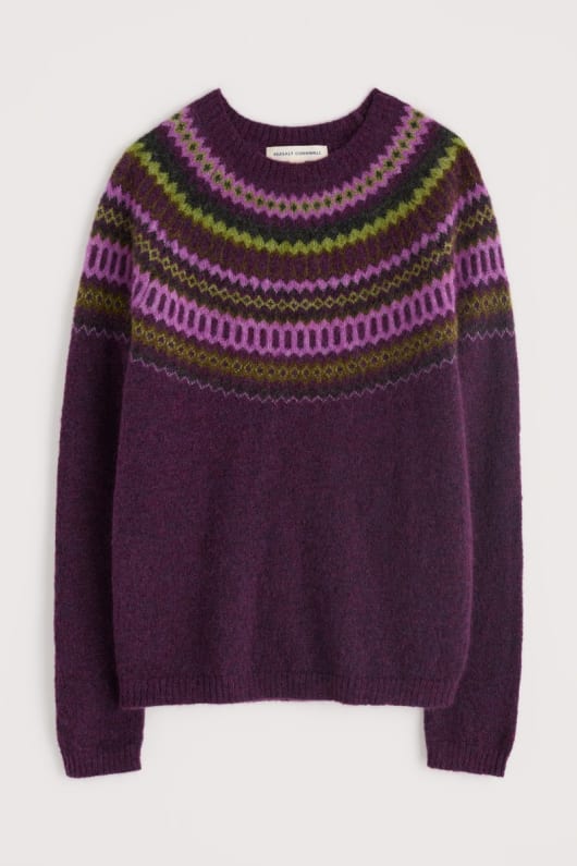 annik fair isle jumper