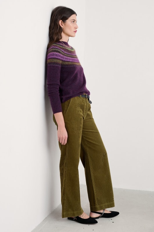 annik fair isle jumper