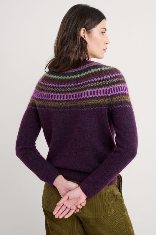 annik fair isle jumper