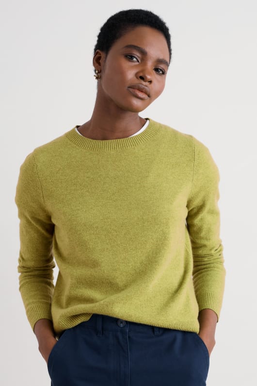 greeb felsen merino blend jumper