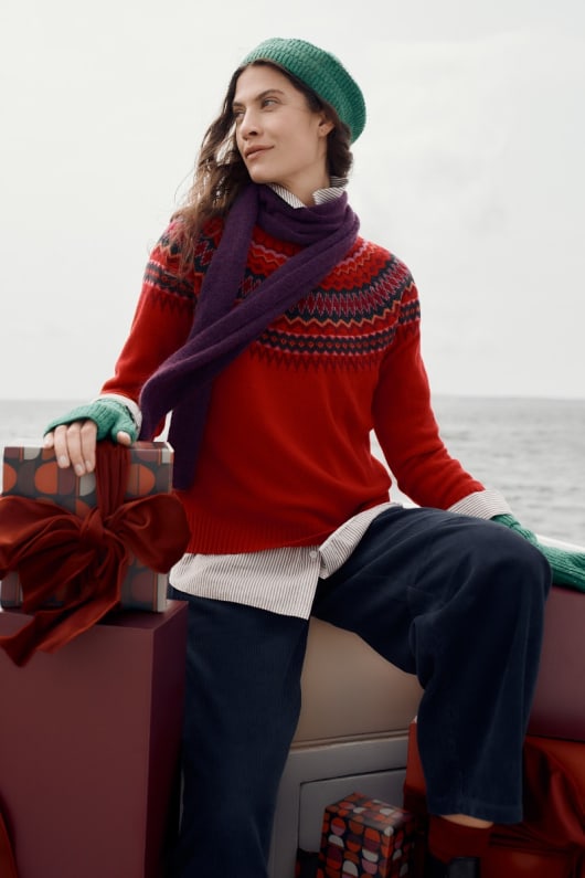 gurnard s head fair isle jumper