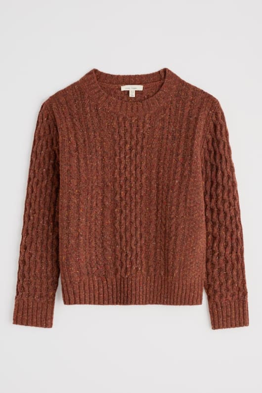 newlyn kabel stricken jumper