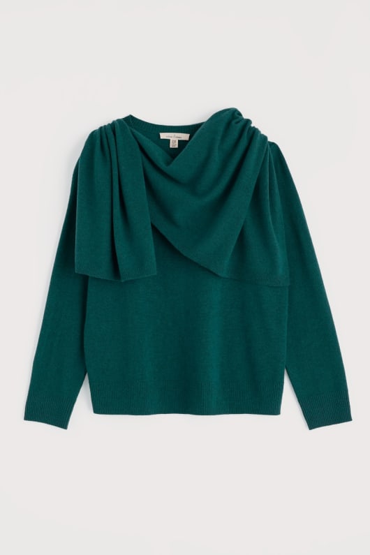 serenity jumper with detachable scarf