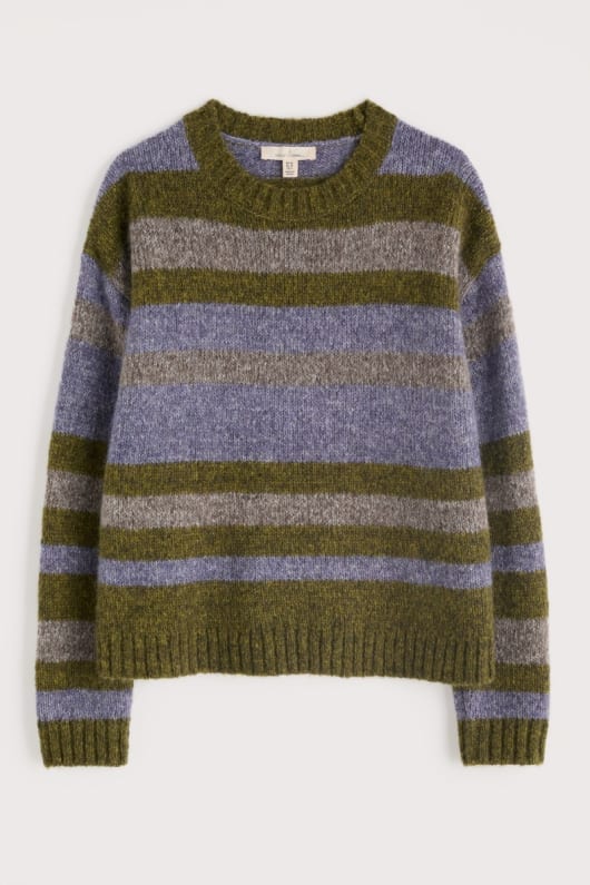 maler striped jumper enthält mohair
