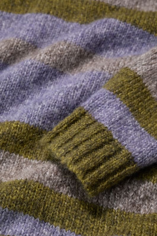 maler striped jumper enthält mohair