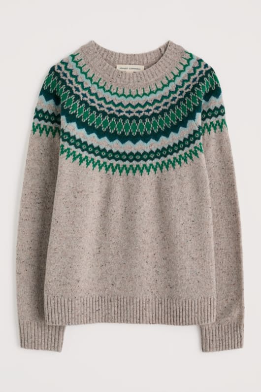 gurnard s head fair isle lambswool jumper