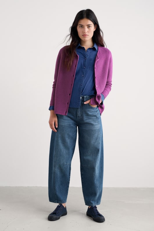 entscheidungsträger baumwolle strickjacke