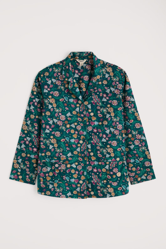 einfache sterne flanell-pyjama