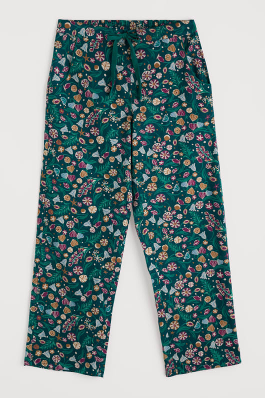 einfache sterne flanell-pyjama