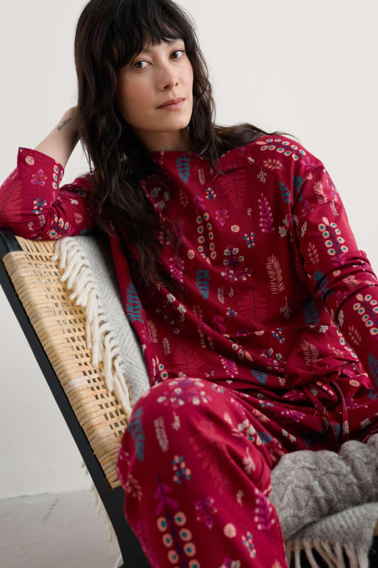 einstellung sonne pyjamas in gots-zertifizierte bio-baumwolle jersey