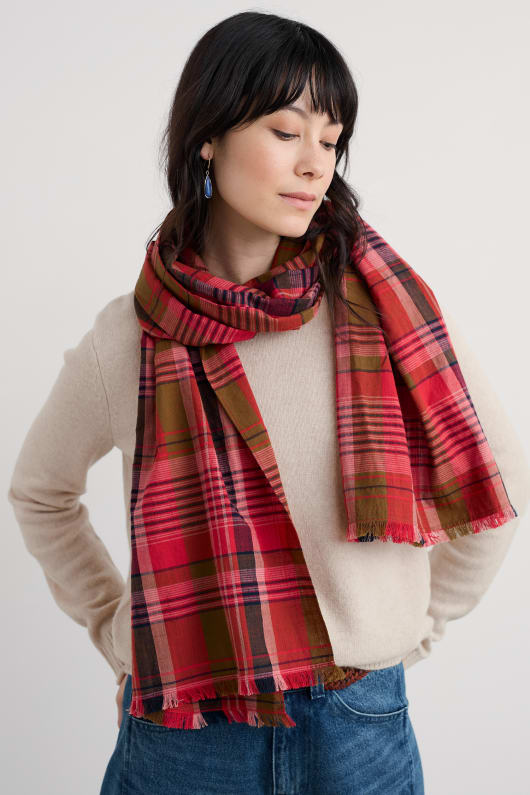 merrymaker bio-baumwolle schal